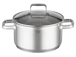 Rosle "charm" Series Stainless Steel Cooking Pot With Tempered Glass Lid 7.8IN. Fixed Price $80.94.