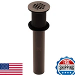 Novatto Vessel Sink Strainer Drain Oil Rubbed Bronze Std-orb. Fixed Price $52.48.