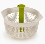 Joseph Spindola Sink Salad Spinning Colander White/green 20185. Fixed Price $29.99.