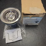 Vigo Vgstrainer Chrome 4-1/2" Kitchen Sink Basket Nib. Fixed Price $10.00.