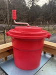 Chef Master Salad Spinner Manual Commercial Red Large Capacity Vegetable Dryer. Fixed Price $67.50.