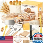 Umite Chef Sourdough Starter Kit Bread Baking Supplies Round Oval. Fixed Price $63.86.