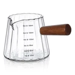 Joeyan Oz Glass Measuring 6*7*8 Cm, Single Spout Clear Cup. Fixed Price $13.72.