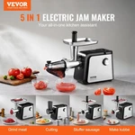 Vevor 4.9 Lbs Min Electric Tomato Strainer 500W Sauce Maker Machine. Fixed Price $94.95.