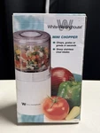 Vintage White Westinghouse Mini Food Chopper Wmc 1000 New Open Box. Fixed Price $29.99.