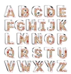 Xzhloym Alphabet Cookie Cutter Set Stainless Steel 24 Pc Party Missing &. Fixed Price $20.00.