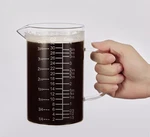 Ackers Etched Graduated Glass Measuring Cup Insulated Handle V-shaped Sp.... Fixed Price $31.59.