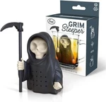 Genuine Fred Grim Steeper Reusable Silicone Tea Infuser, Black/white. Fixed Price $29.40.