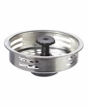 Metal Kitchen Sink Basket Strainer Stopper Plug - Fits Standard (3.25") Drains. Fixed Price $10.19.