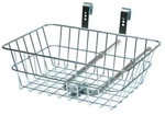 Sunlite Bicycle Front Steel Basket Silver 15X10X5" Handlebar & Fork Mounted. Fixed Price $42.96.