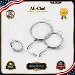 All-clad Stainless Steel Fine Mesh Strainer Set Of 3 Kitchen Sieve-new&freeship. Fixed Price $86.50.