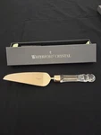 Waterford Crystal Lismore Bridal Stainless Steel Cake Server 12" Nib B100. Fixed Price $79.95.