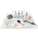 Bathroom Counter Cover & Storage Saver, Foldable Silicone Mat For Hot Tools, .... Fixed Price $43.04.