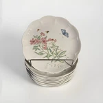 Lenox Butterfly Meadow Porcelain Accent Plates Set Of 10, 9 - Dishwasher Safe. Fixed Price $35.00.