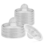 Kingrol 50 Pack Stainless Steel Sink Strainer, 2-3/4 Inch, Silver. Fixed Price $21.95.
