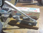 Vintage Reeds Rocket Nut Cracker Model 800 White Handle With Box Made Usa-used. Fixed Price $12.00.