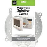 Microwave Splatter Cover, 10" X 12", Silver. Fixed Price $5.99.