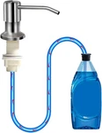 Soap Dispenser For Kitchen Sink, Brushed Nickel Countertop. Fixed Price $31.50.