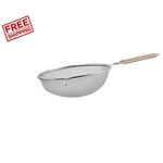 Winco MS3A-8S 8-INCH Fine Mesh Strainer Stainless Steel Kitchen Tool. Fixed Price $10.34.