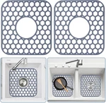 Bestjing Pack Silicone Sink Protectors For Kitchen With Center Drain - 12. Fixed Price $32.99.