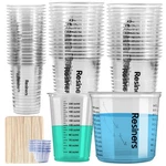 Epoxy Measuring Cups, Resiners 50PCS Mixing For Pack, Clear. Fixed Price $35.36.