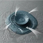 Universal Sink Drain Stopper & Strainer Hair Catcher For Shower Tub Kitchen. Fixed Price $5.22.