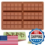 Fimary Silicone Chocolate Bar Mold For Dubai Pistachio, Candy, Snacks Non-stic. Fixed Price $11.99.