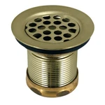 Grid Basket Style Bar Sink Strainer Polished Brass D218101. Fixed Price $47.07.