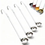 Markeny 4 Pieces Stainless Steel Soup Ladle Metal Handle With Pouring R.... Fixed Price $19.57.