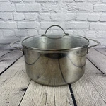 Princess House 9-QT. Dutch Oven Culinario Series 18/10 Stainless Steel Induction. Fixed Price $60.00.