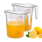 Amazing Abby Melissa 64-OUNCE Plastic Measuring Pitcher (2-PACK), 8-CUP (.... Fixed Price $47.72.
