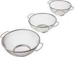 3 Piece Stainless Steel Fine Mesh Colander W/resting Base Dishwasher Safe. Fixed Price $20.83.