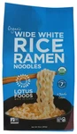 Lotus Foods Organic Wide White Rice Ramen Noodles. Fixed Price $55.99.