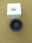 Westbrass Push-pull Style Large Kitchen Sink Basket Strainer, Matte Black. Fixed Price $14.99.