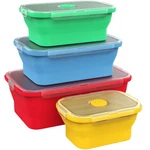 Vremi Silicone Food Storage Containers With Bpa Free Airtight Multicolor. Fixed Price $33.71.
