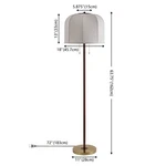 Safavieh Masey 63.75" Floor Lamp, Reduced Price 2172784052 FLL4142A. Fixed Price $81.00.