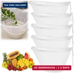 Cobee 5 Pcs Cheese Cloth Bags For Straining, Fine Mesh Nylon Filter Juice. Fixed Price $9.02.