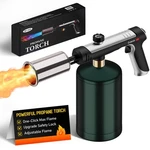 Siasky Propane Torch With One-click Max Fire, Flame Thrower Gun Charcoal Lighter. Fixed Price $36.77.