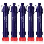 Membrane Solutions Water Filter Straw WS02, Detachable 4-STAGE 0.1-MICRON Portab. Fixed Price $191.24.