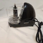 Brentwood MC-106: 1.5 Cup Mini Food Chopper Cutter Processor Black Tested Works. Fixed Price $9.00.