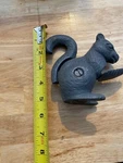 Squirrel Cast Iron Metal Hefty Patina Collector Holidays. Fixed Price $18.24.