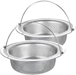 4 Pack Stainless Steel Sink Strainer Basket, Fine Mesh Drain Protector For Ki.... Fixed Price $28.33.