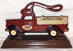 Vtg Chestnut Creek Cracker Cast Iron Old Truck 2004 Houston Harvest #21651. Fixed Price $17.99.
