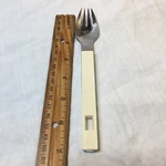 Vintage Avalon Stainless Steel Fork / Spork Hangable Plastic Handles Hong Kong. Fixed Price $7.00.