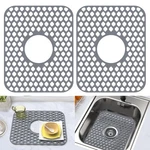 Silicone Protector For Kitchen Bathroom Sink, 2 Pack 13.58"X 11.6" Heat-.... Fixed Price $26.49.