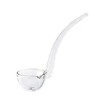 Badash Crystal Gravy Serving Ladle 6" Long Mouth-blown Lead-free Clear Glas.... Fixed Price $42.80.