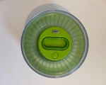 Zyliss Easy 10" Salad Spinner Green With Pull-cord & Clear Bowl. Fixed Price $15.00.
