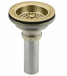Kohler K-8801-2MB Duostrainer 3-1/2" Kitchen Sink Basket Strainers, Brushed Bras. Fixed Price $78.00.