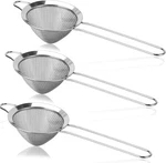 Pack Fine Mesh Strainer 304 Stainless Steel Small Sieve Sifter For Food, Tea,. Fixed Price $21.40.