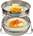 2PCS Honey Strainer Double Sieve Stainless Steel Beekeeping Equipment Filter. Fixed Price $22.99.